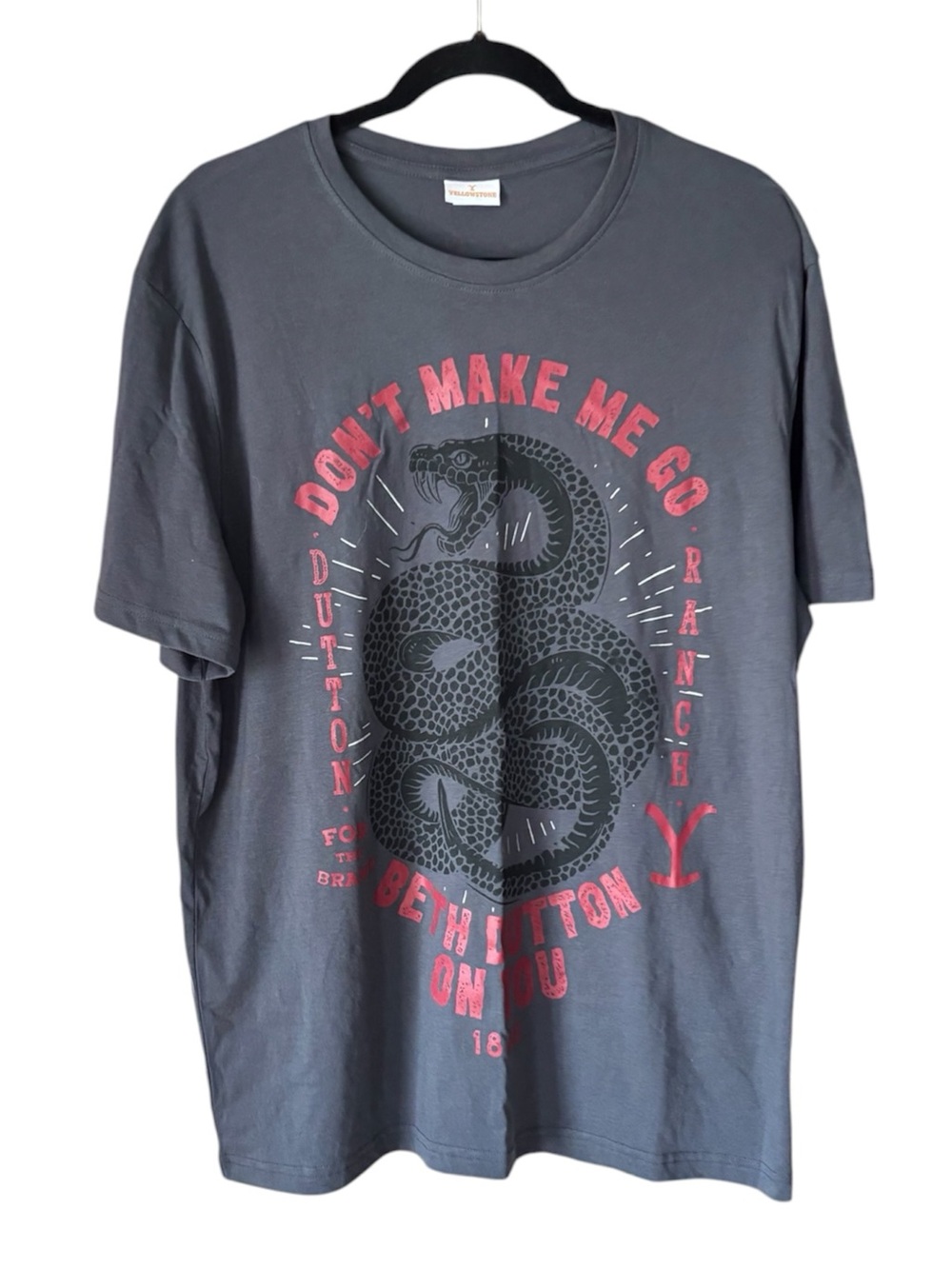 5/$25 Yellowstone Dutton Graphic T-Shirt Size Large